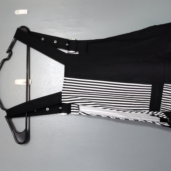 Nickelodeon hot topic Invader Zim GIR Split Stripe Shortalls XL - Picture 4 of 9